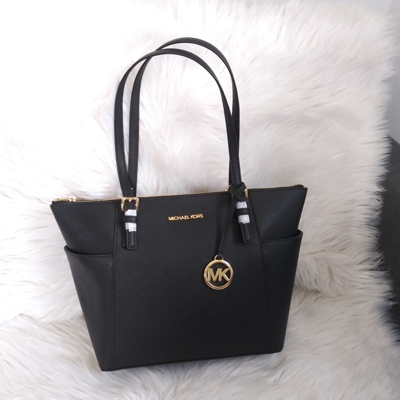 NWT MICHAEL KORS JET SET TRAVEL TZ MEDIUM TOTE - Picture 3 of 10